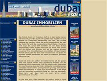 Tablet Screenshot of immobilien.dubai-city.de